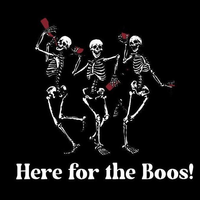 Here for the Boos Skeleton Shirt