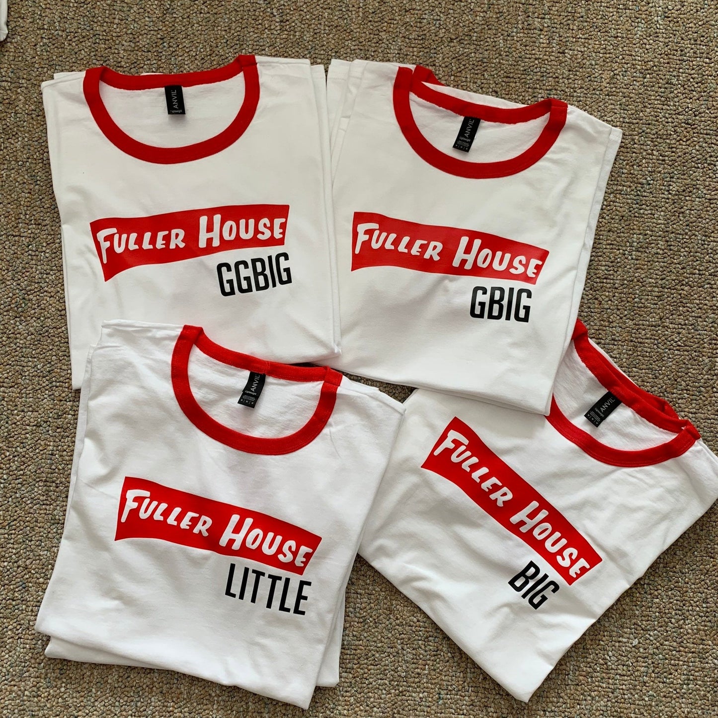 Fuller House Inspired Big Little Shirts