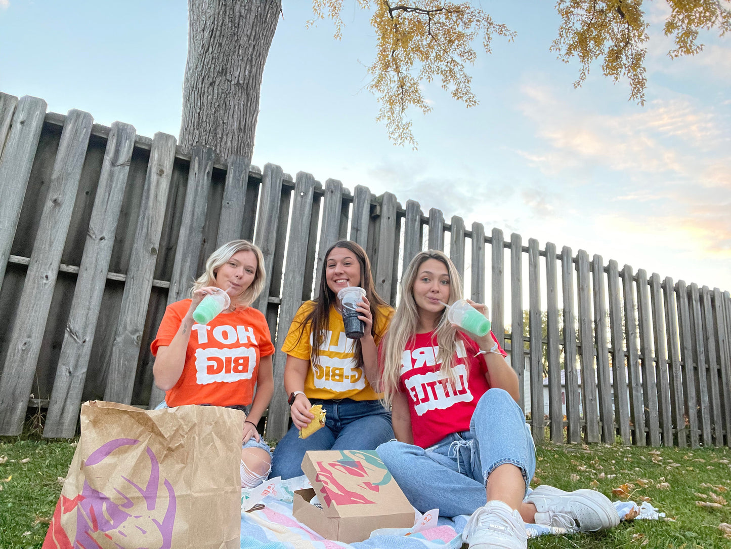 Taco Bell Inspired Big Little Shirts, Big Little Sorority Reveal Shirts, Sauce Inspired Reveal, Taco Bell Tshirts