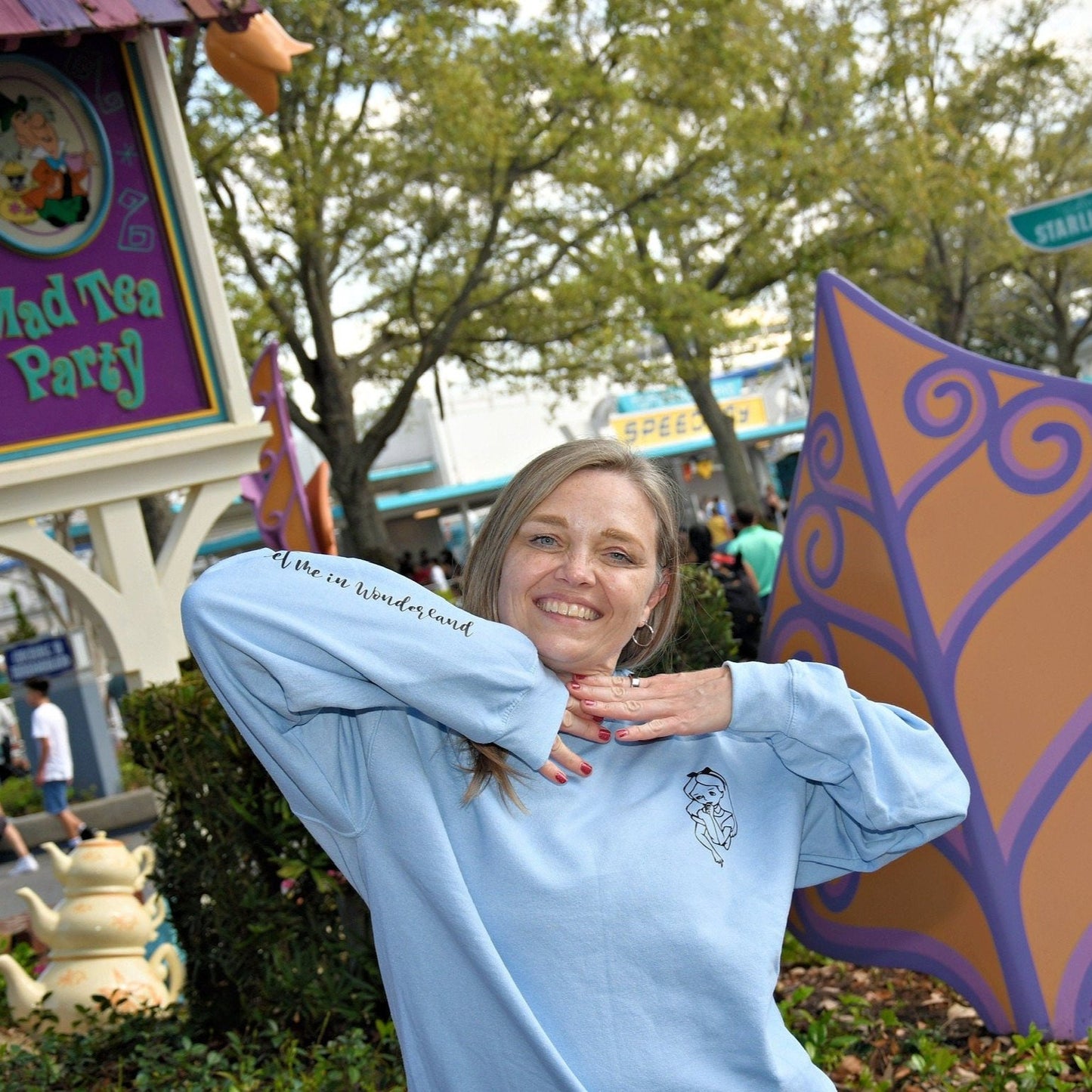 Alice in Wonderland Inspired Sweatshirt