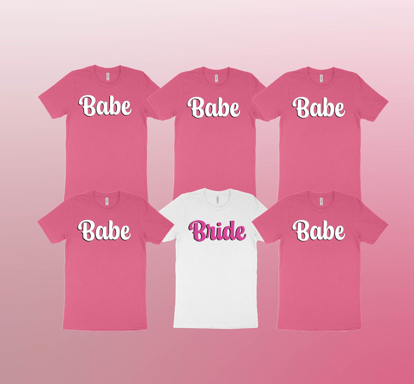 Bride Babes Bachelorette Shirts