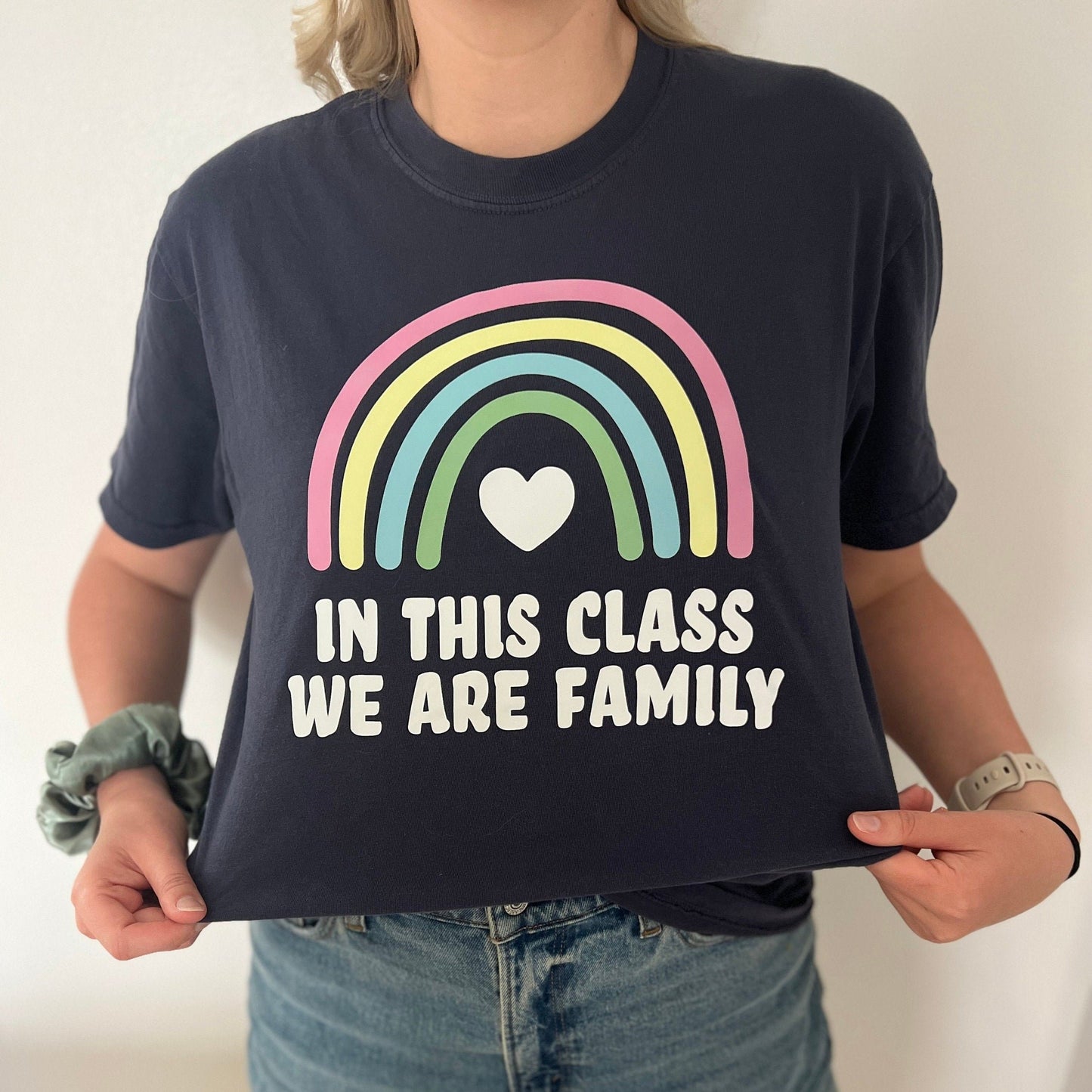 In This Class We Are Family Comfort Colors Shirt